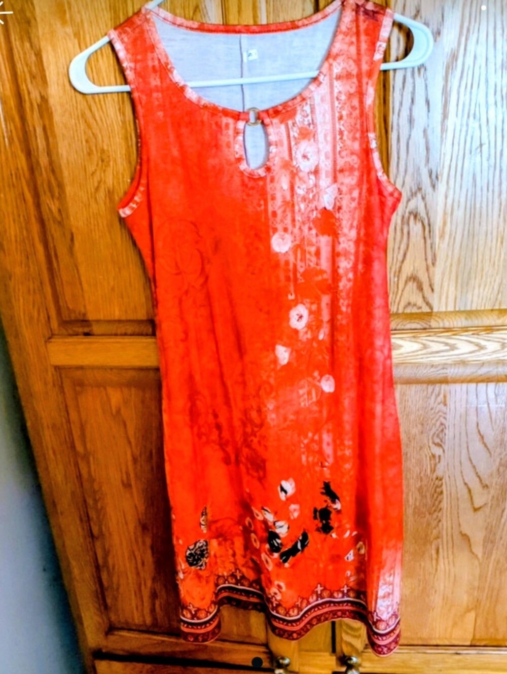 Pretty summer dress with pockets   size S  bust 34